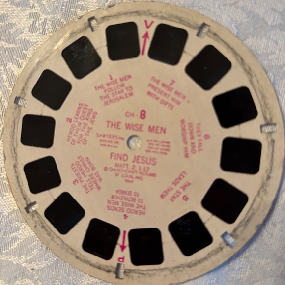 View-Master A Bible Story, The Wise Men, Reel Ch. 8 - Picture 2 of 3